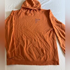 Mac Miller Orange Hoodie Swimming Large